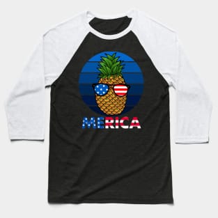 Independence Day Merica 4th of July USA America Baseball T-Shirt